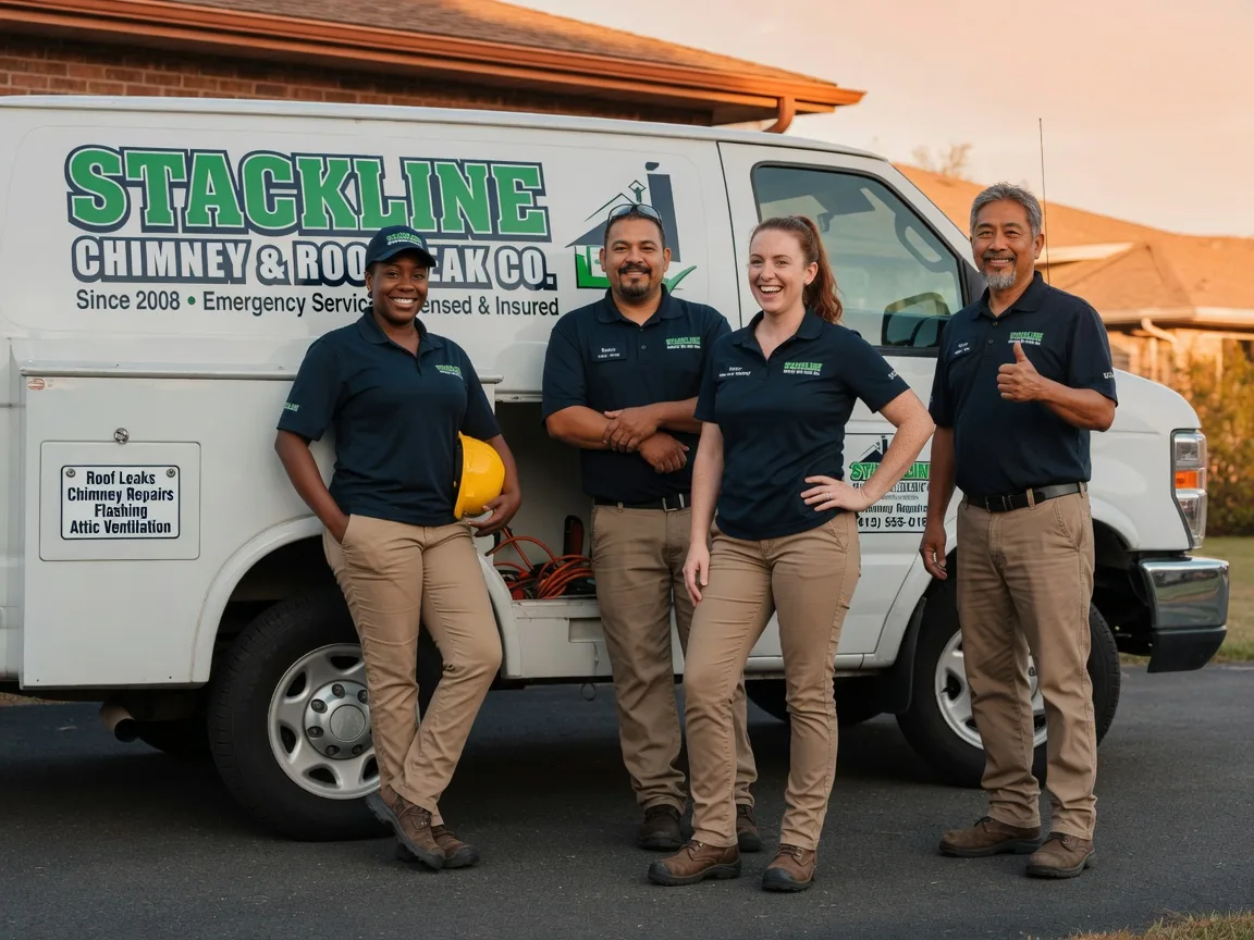 Chimney flashing repair company in Hamlin, TX